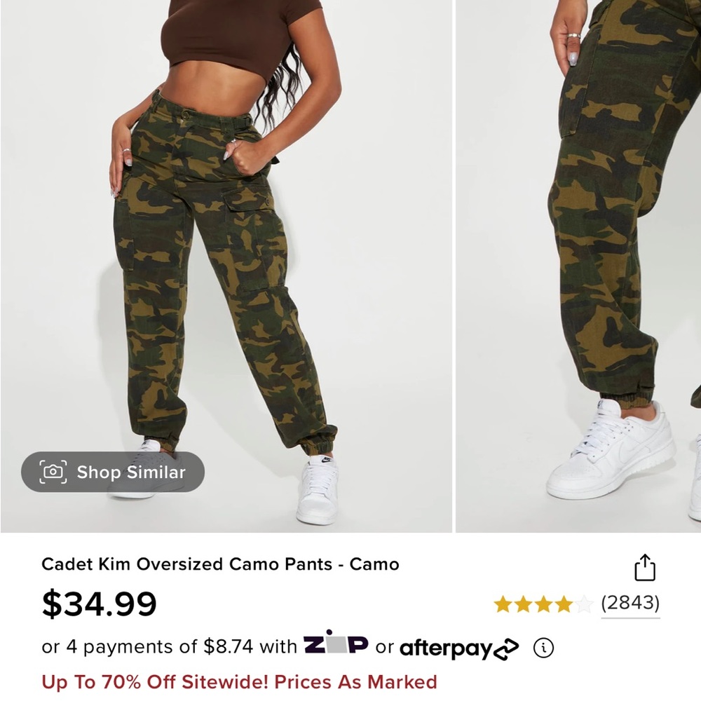 Camo pants